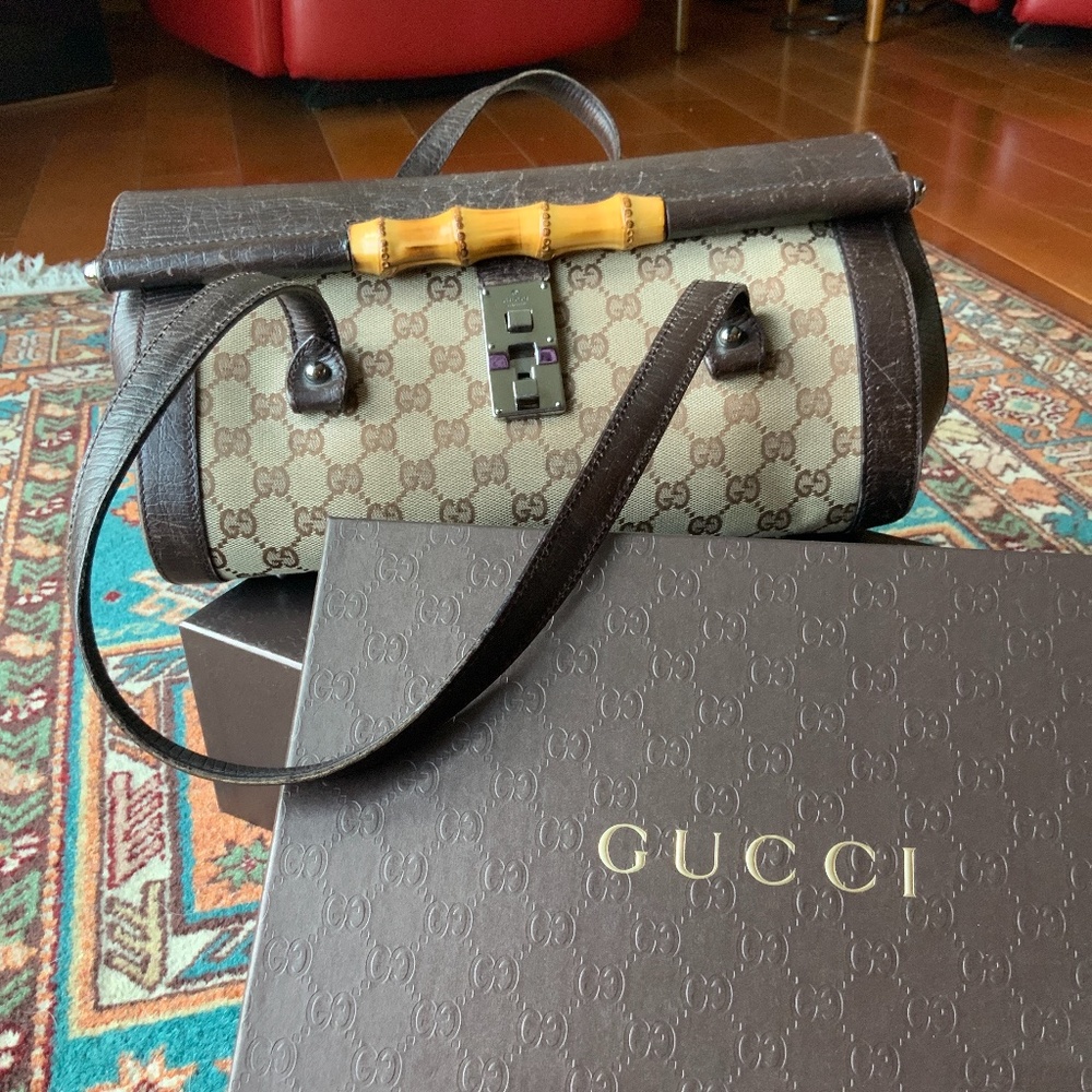 Gucci Bamboo Bullet Bag - Medium